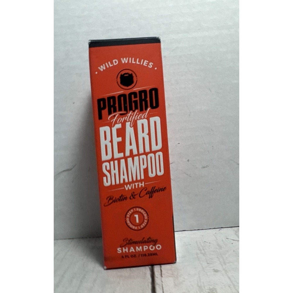 Wild Willies Beard Shampoo with Biotin & Caffeine - Nourishes & Strengthens